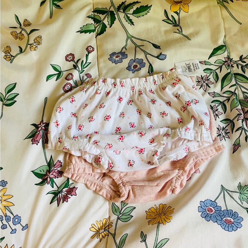 Baby gap girls floral  Bloomers 3/6